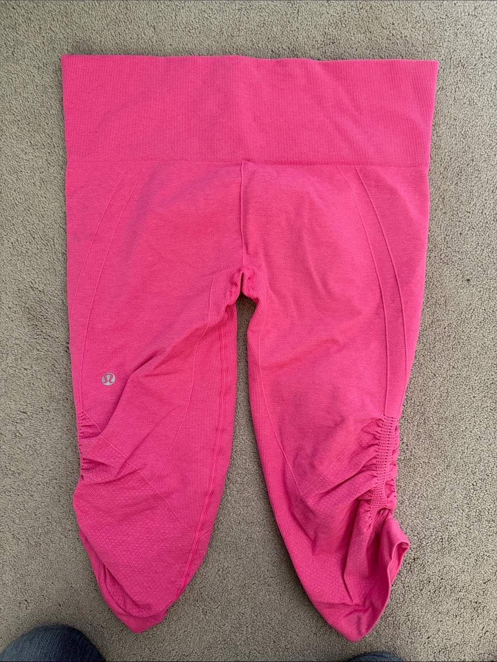 lululemon Bright Pink women’s' Capri Leggings